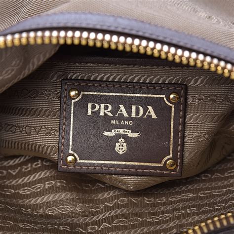 PRADA Jacquard Logo Tote Corda Bruciato 